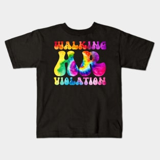 Walking HR Violation Kids T-Shirt